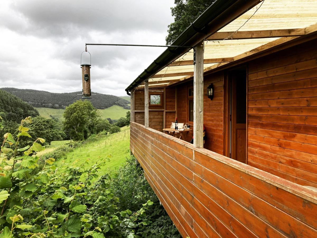 Cabin Pren , Darowen , Machynllethアパートメント エクステリア 写真
